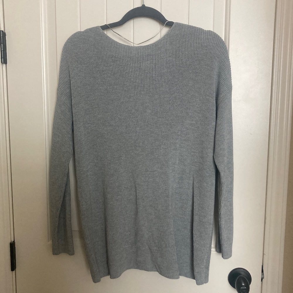 Halogen Open Back Twist Sweater - image 2